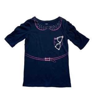 🌺 GEORGE Black Sparkle Sequin Graphic Tunic